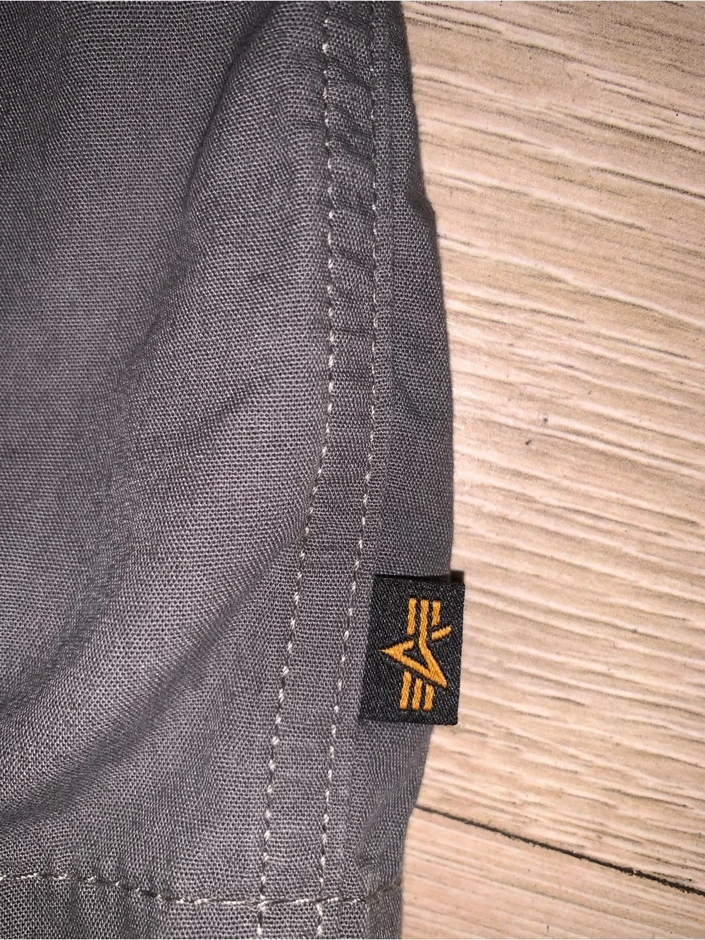 Alpha Industries Deck Cotton Shorts Aircraft Gray Size: X-Large